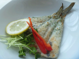 白身魚のヨモギ風味焼yomogi1[1]